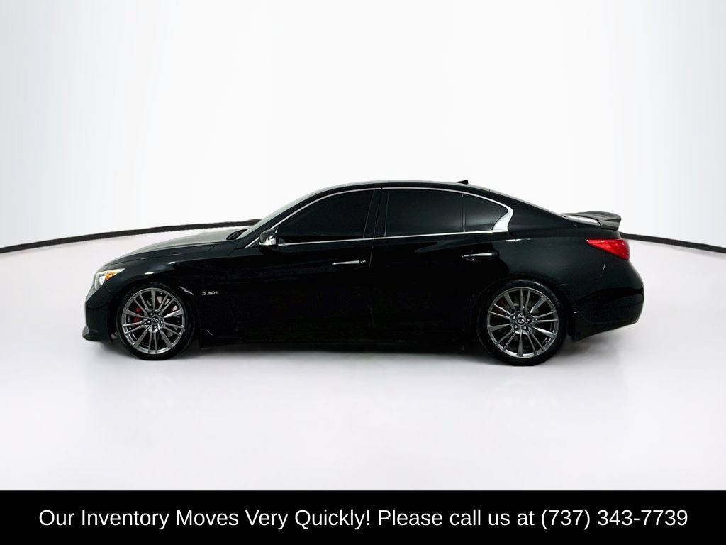Used 2017 INFINITI Q50 Red Sport 400 AWD/4WD image 4