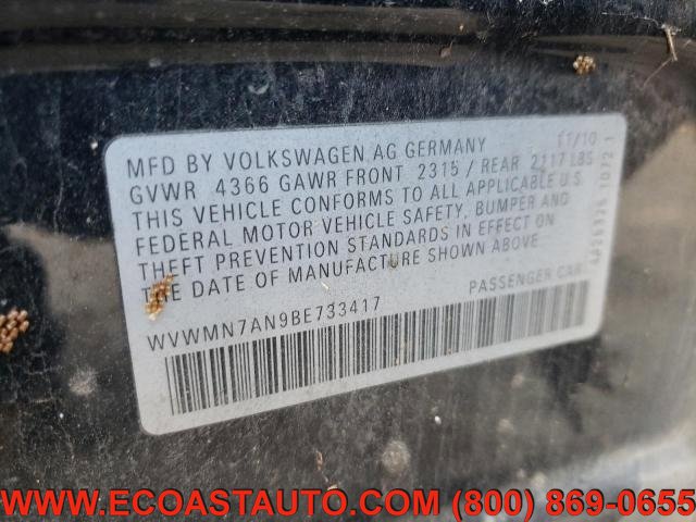 Used 2011 Volkswagen CC Sport image 10