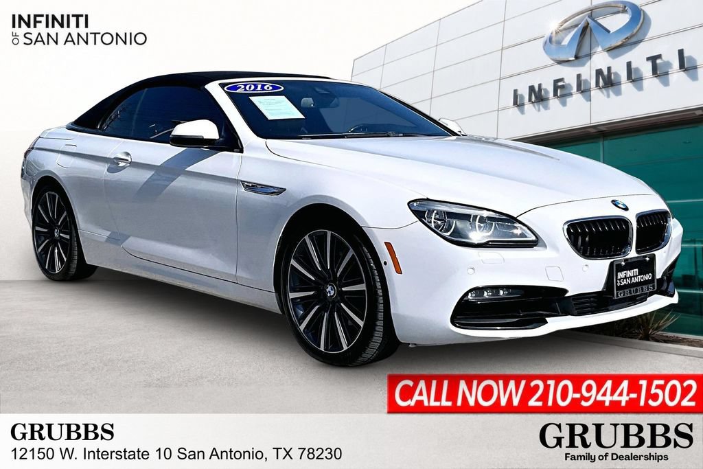 Used 2016 BMW 650i xDrive Convertible