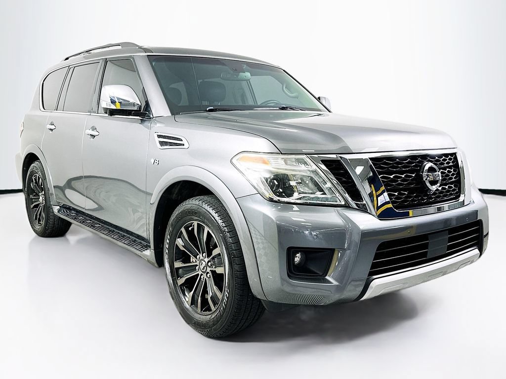 Used 2017 Nissan Armada Platinum w/ Captain Seat Package RWD image 2