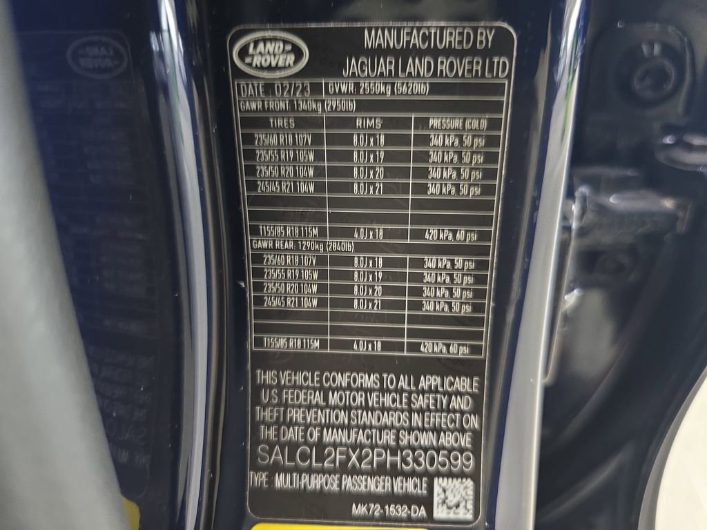 Used 2023 Land Rover Discovery Sport SE R-Dynamic image 30