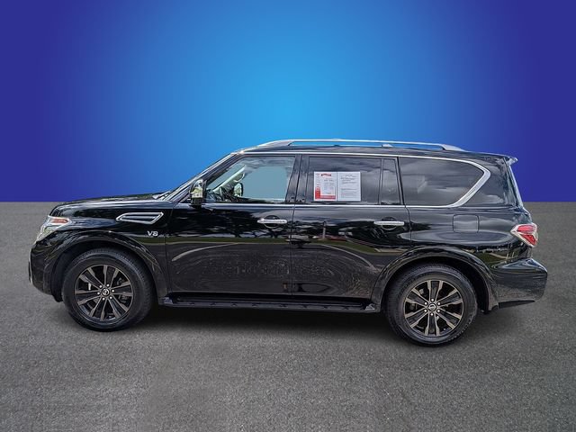 Used 2020 Nissan Armada Platinum w/ Captain's Chairs Package RWD image 2
