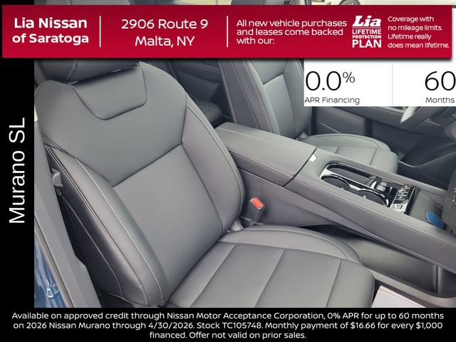 New 2026 Nissan Murano SL image 36
