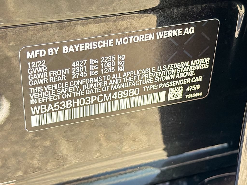 Used 2023 BMW 530i w/ Premium Package RWD image 45