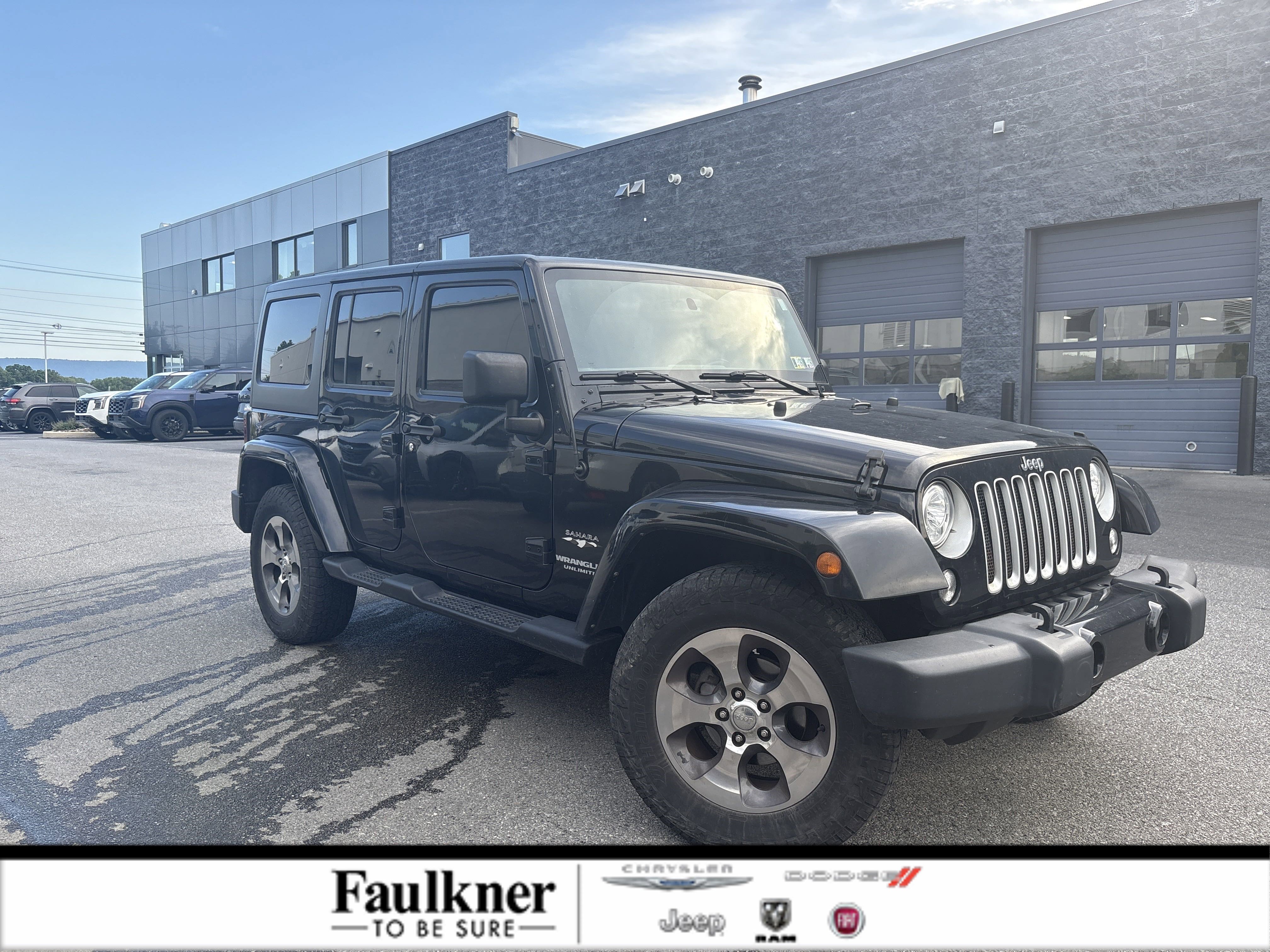 Used 2017 Jeep Wrangler Unlimited Sahara w/ Connectivity Group image 1