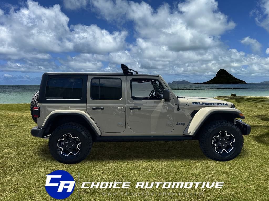 Used 2022 Jeep Wrangler Unlimited Rubicon 4xe w/ Steel Bumper Group image 10