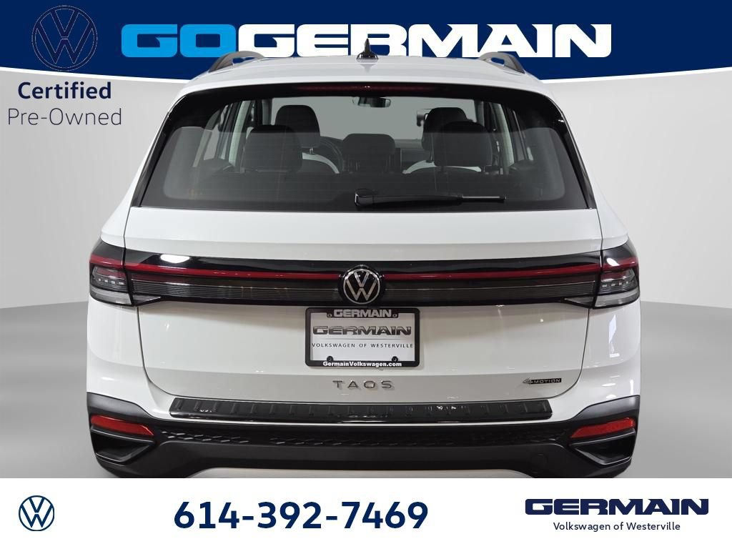 Certified 2025 Volkswagen Taos S AWD/4WD image 8