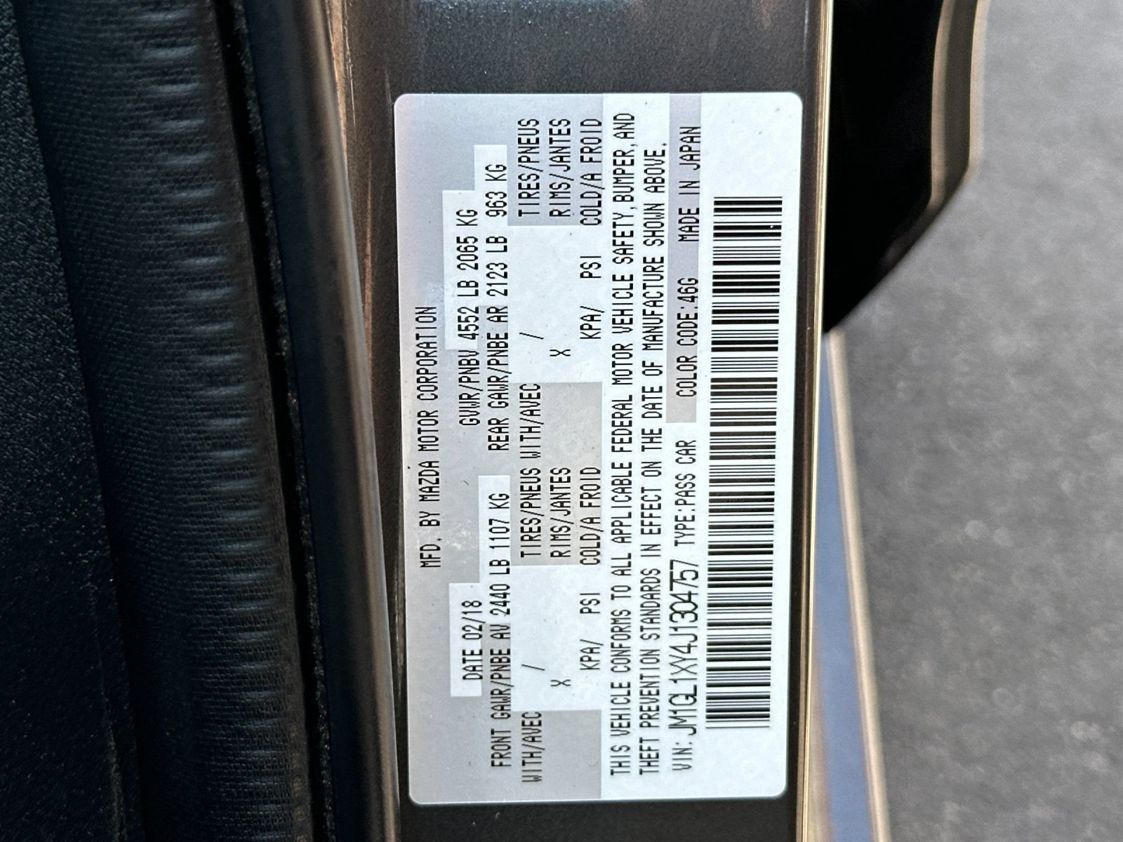 Used 2018 MAZDA MAZDA6 Signature FWD image 38