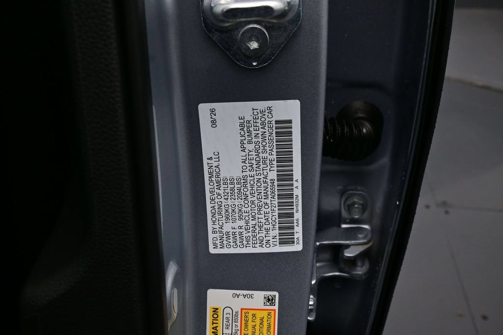 New 2026 Honda Accord LX image 22