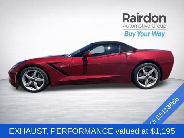 Used 2014 Chevrolet Corvette Stingray Convertible w/ 3LT Preferred Equipment Group RWD image 4