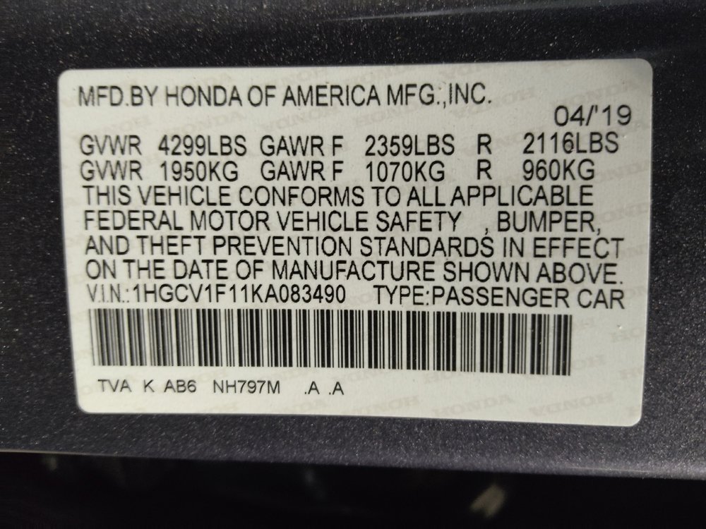 Used 2019 Honda Accord LX image 33