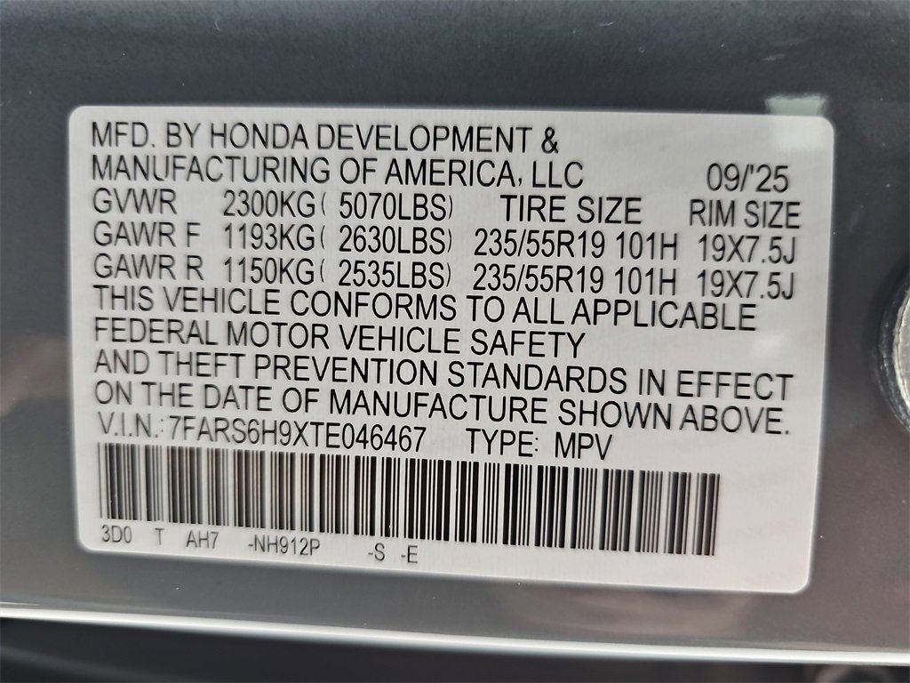 New 2026 Honda CR-V Sport Touring image 54