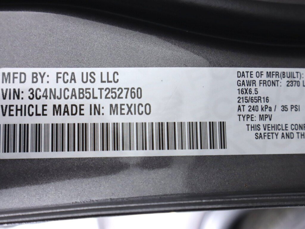 Used 2020 Jeep Compass Sport FWD image 39