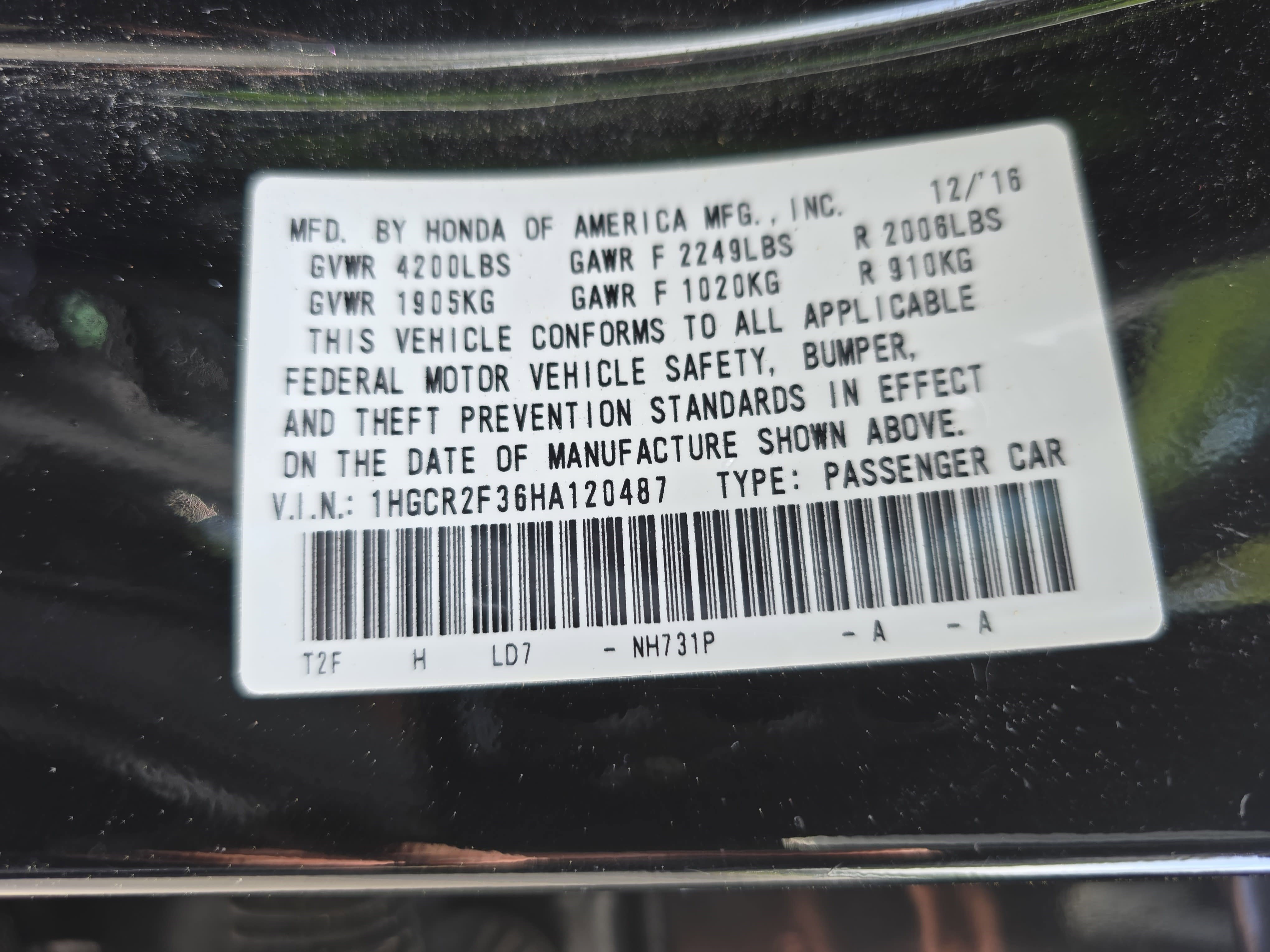 Used 2017 Honda Accord LX image 36