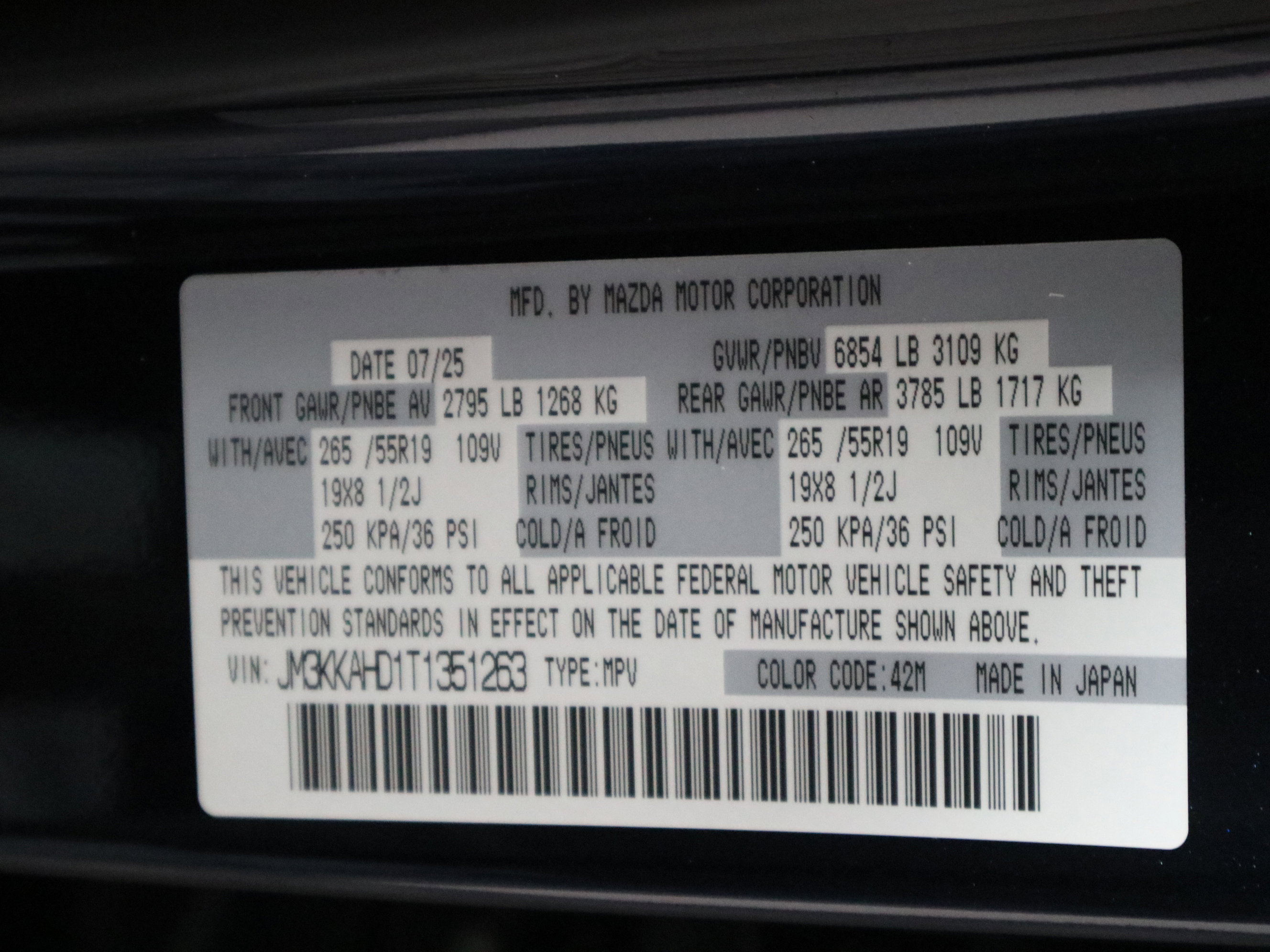 New 2026 MAZDA CX-90 3.3 Turbo w/ Select Package image 37