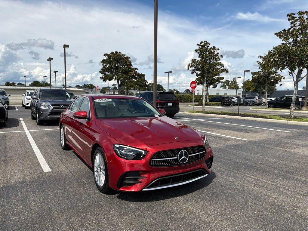 Used 2023 Mercedes-Benz E 450 4MATIC Sedan image 3