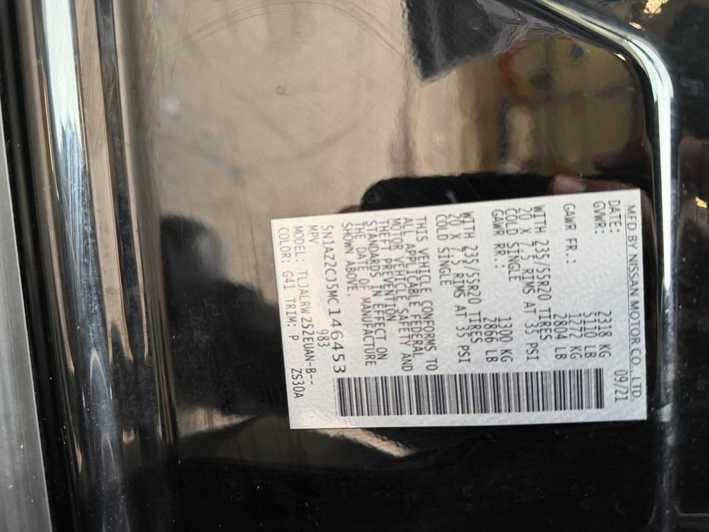 Used 2021 Nissan Murano SL w/ SL Moonroof Package image 18