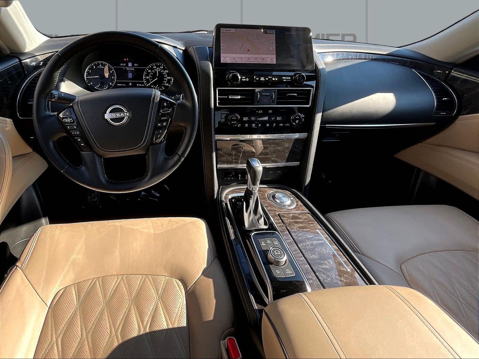 Certified 2022 Nissan Armada Platinum w/ Captain's Chairs Package RWD image 9