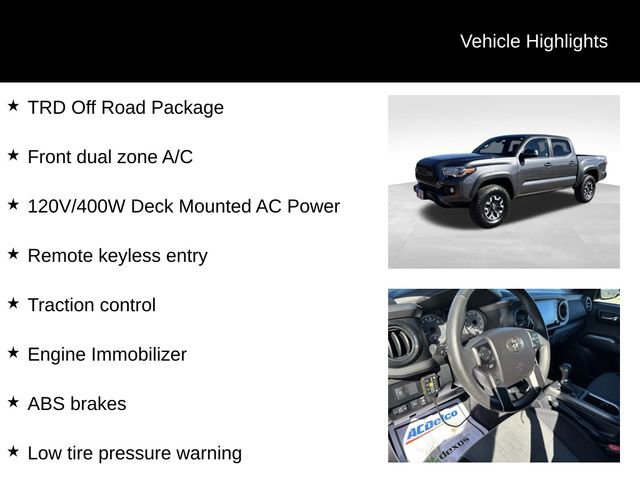 Used 2021 Toyota Tacoma TRD Off-Road w/ Technology Package image 7