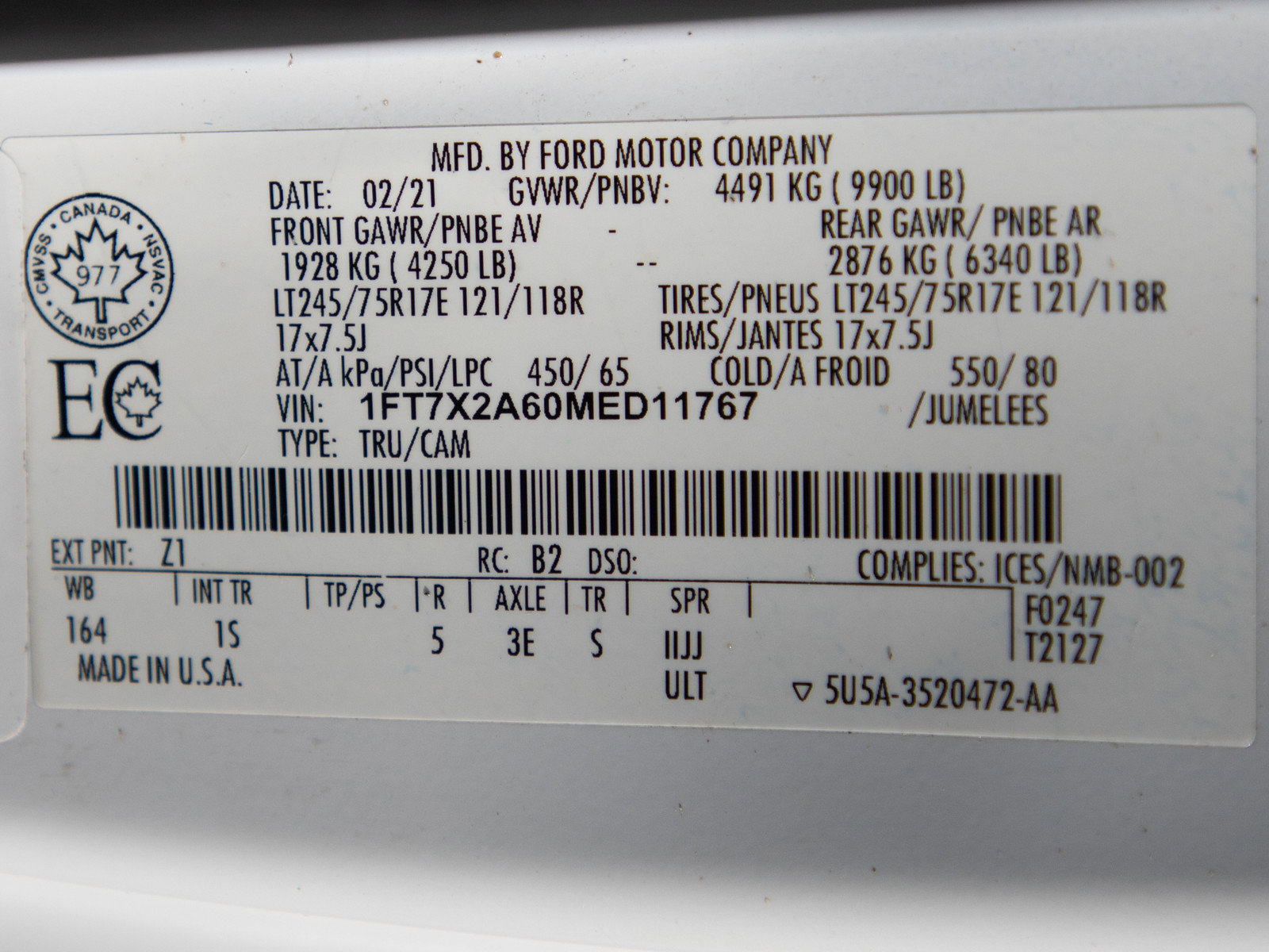 Used 2021 Ford F250 XL w/ Power Equipment Group RWD image 32