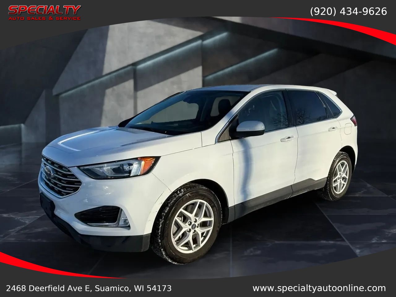 Used 2021 Ford Edge SEL w/ Cargo Accessory Package image 6