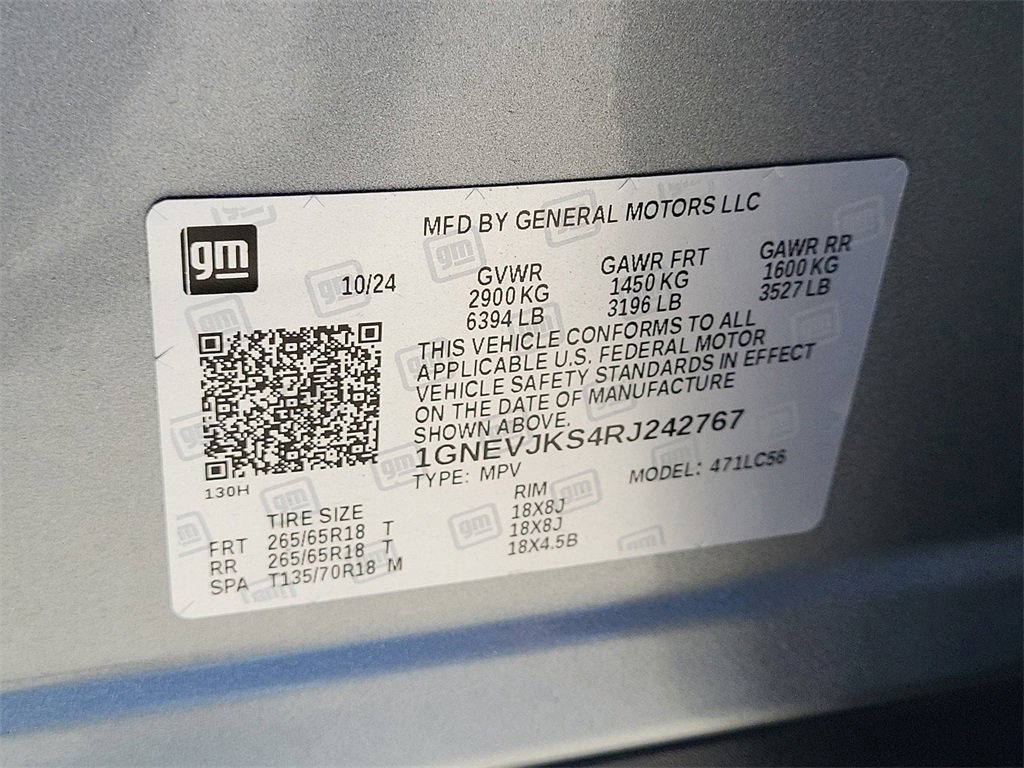 Certified 2024 Chevrolet Traverse Z71 image 26