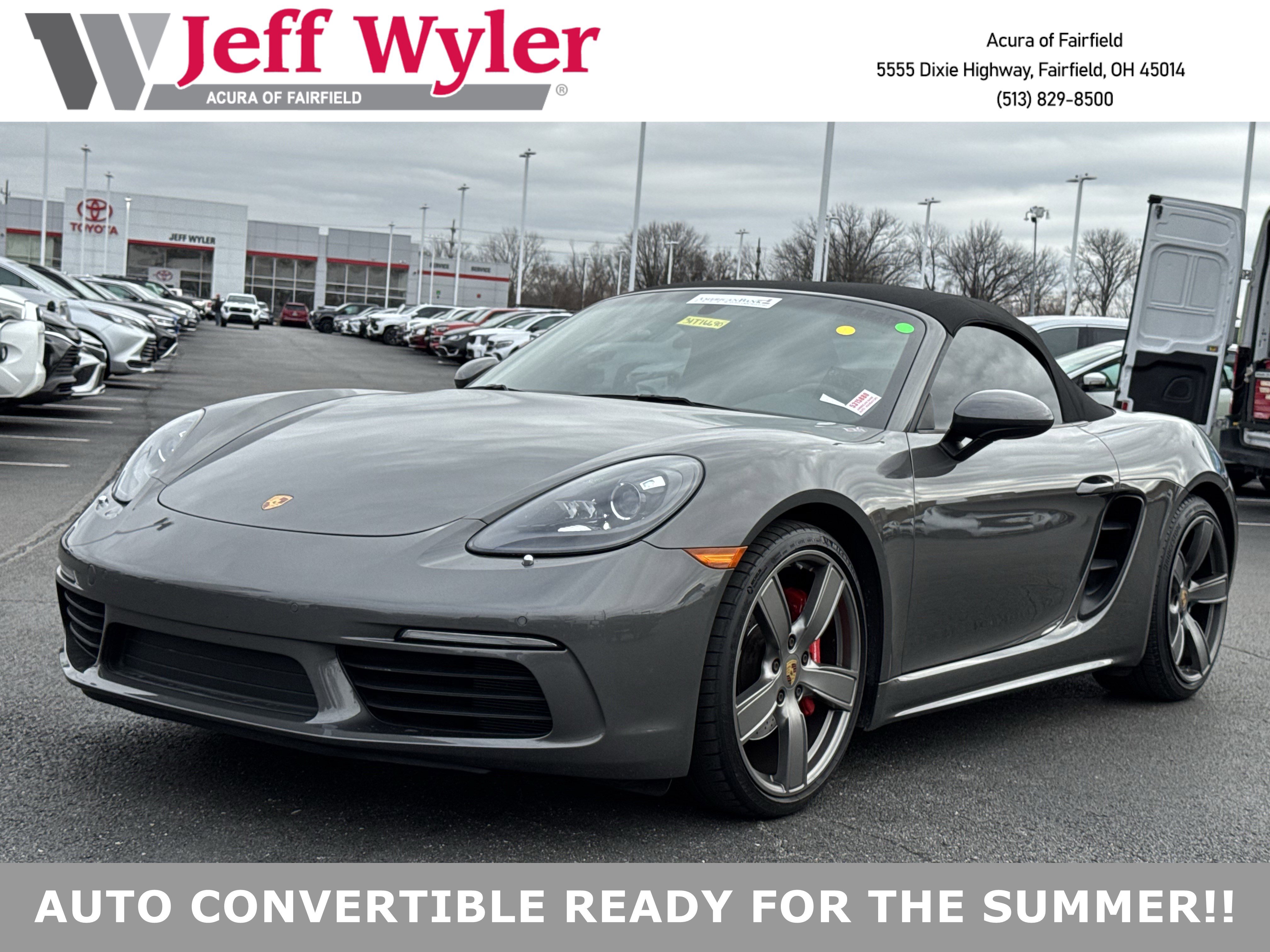 Used 2017 Porsche 718 Boxster S image 1