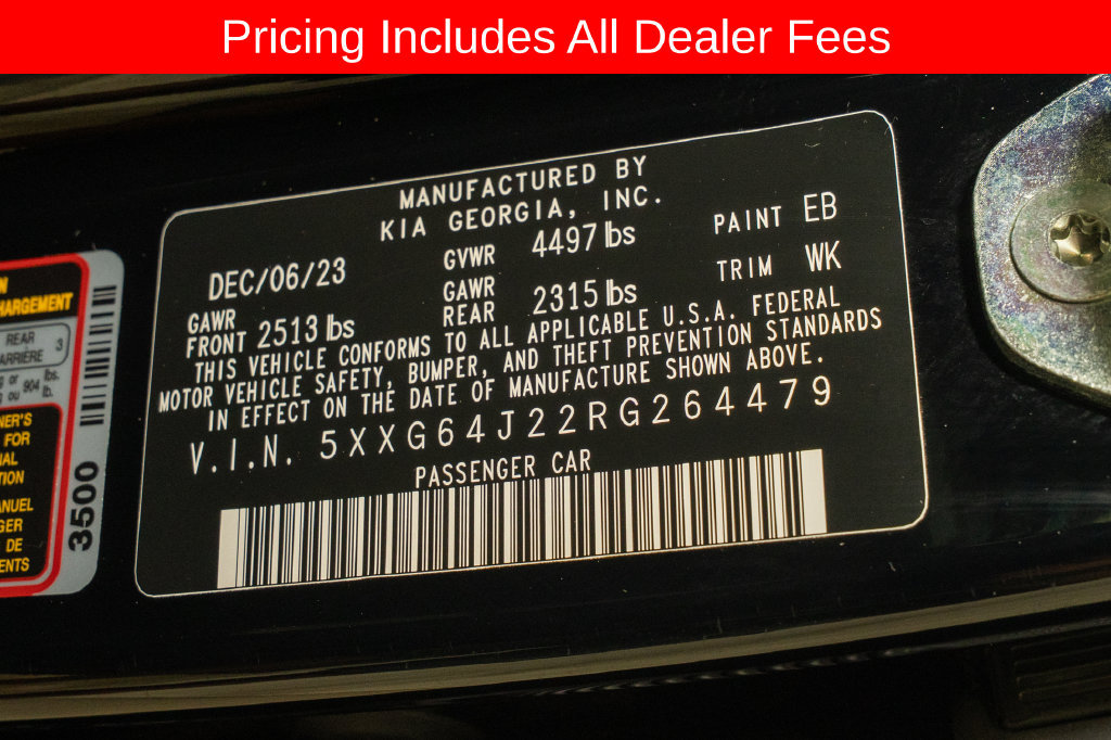 Certified 2024 Kia K5 GT-Line w/ GT-Line Premium Package AWD/4WD image 21