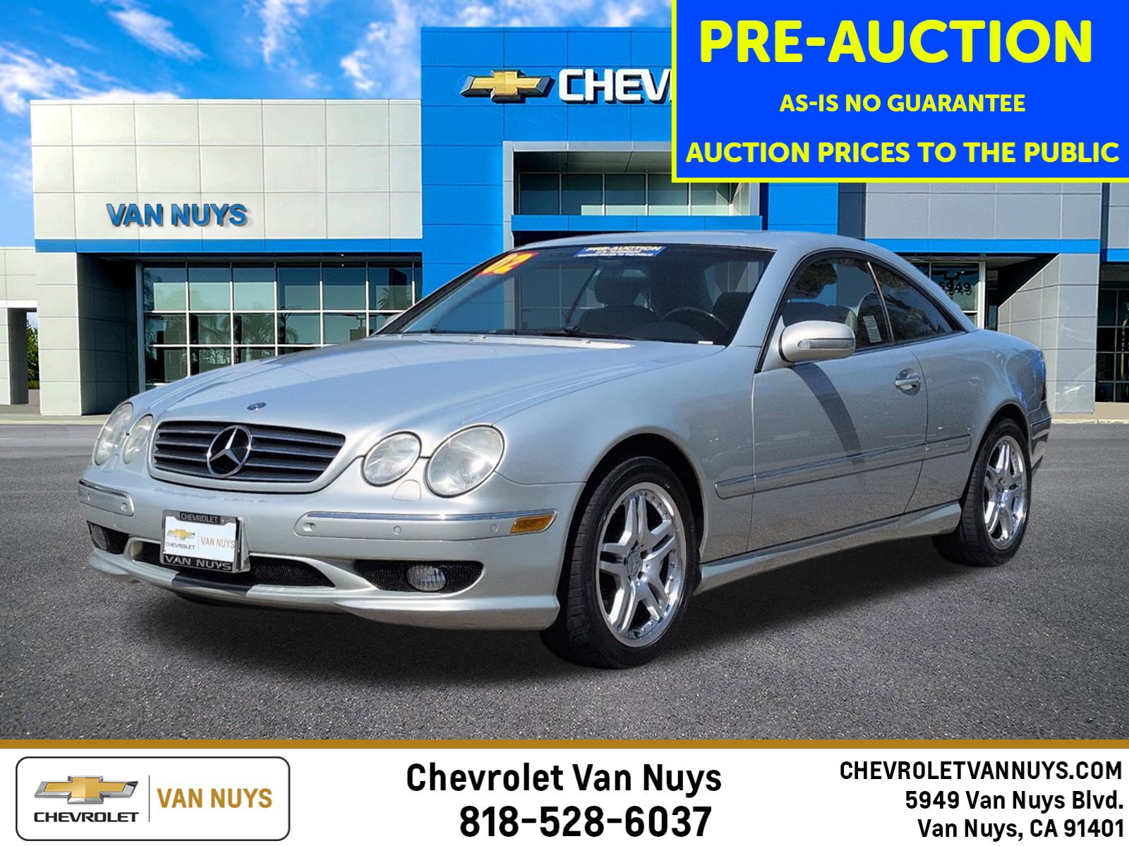Used 2002 Mercedes-Benz CL 55 AMG AMG