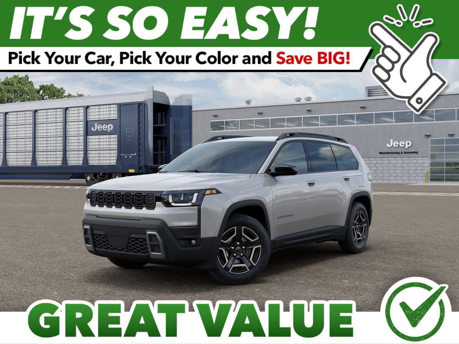 New 2026 Jeep Cherokee Laredo AWD/4WD image 1