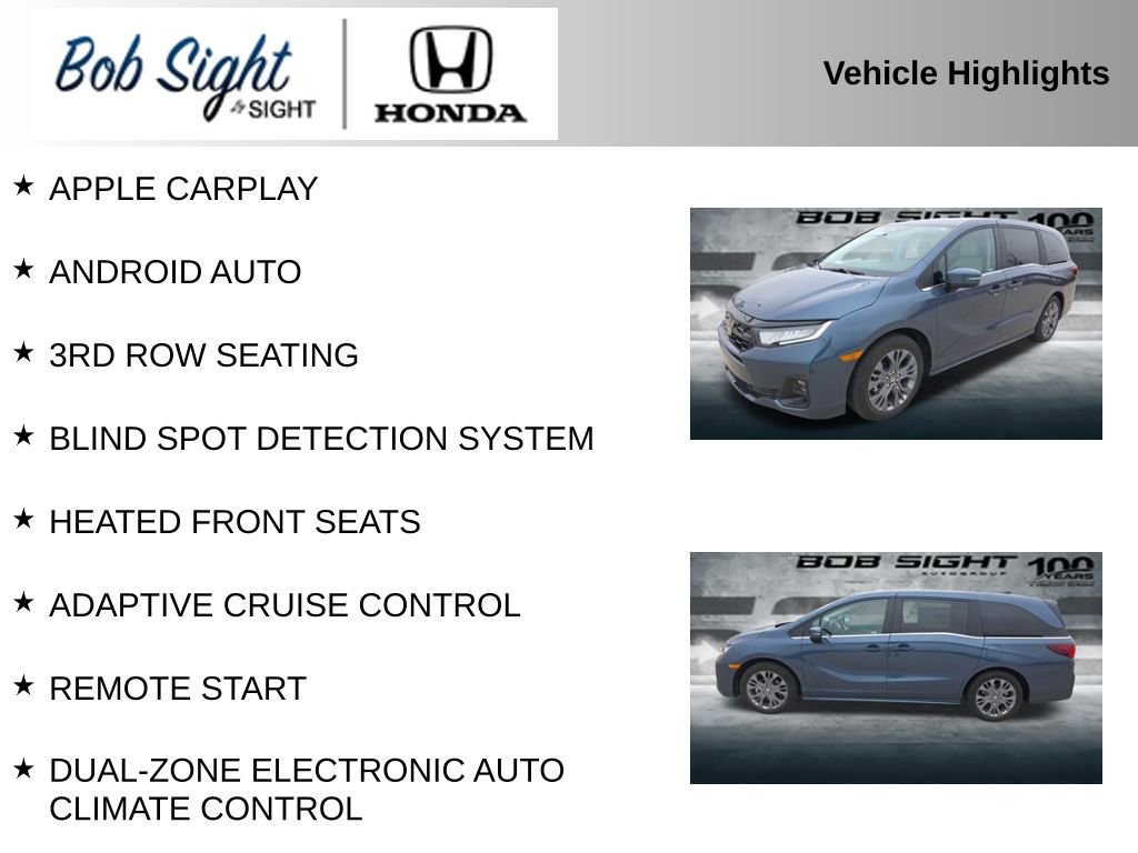 Certified 2026 Honda Odyssey Touring image 2
