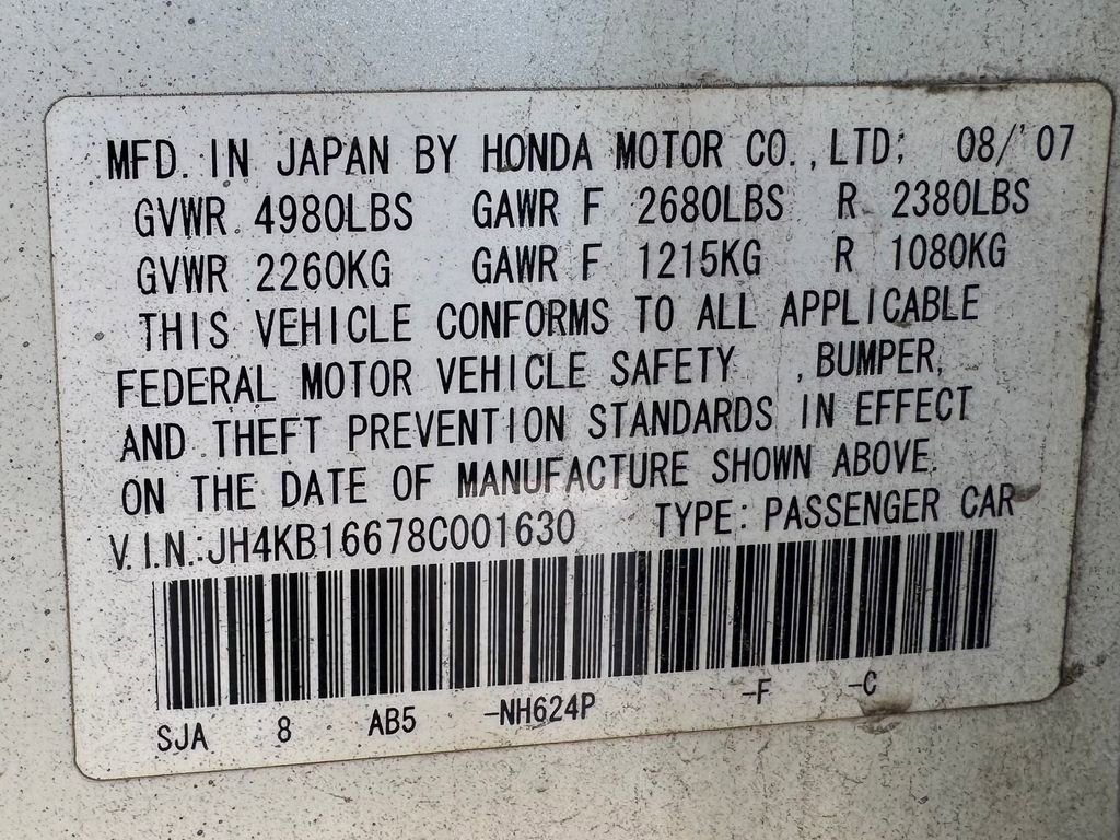 Used 2008 Acura RL AWD/4WD image 13