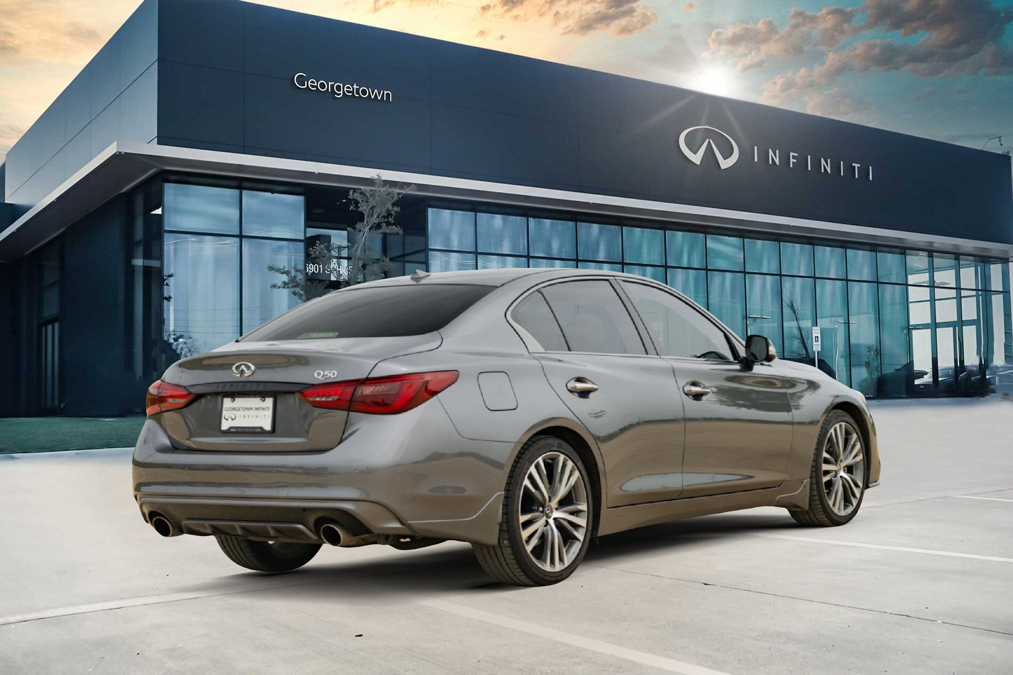Certified 2023 INFINITI Q50 Sensory RWD image 4