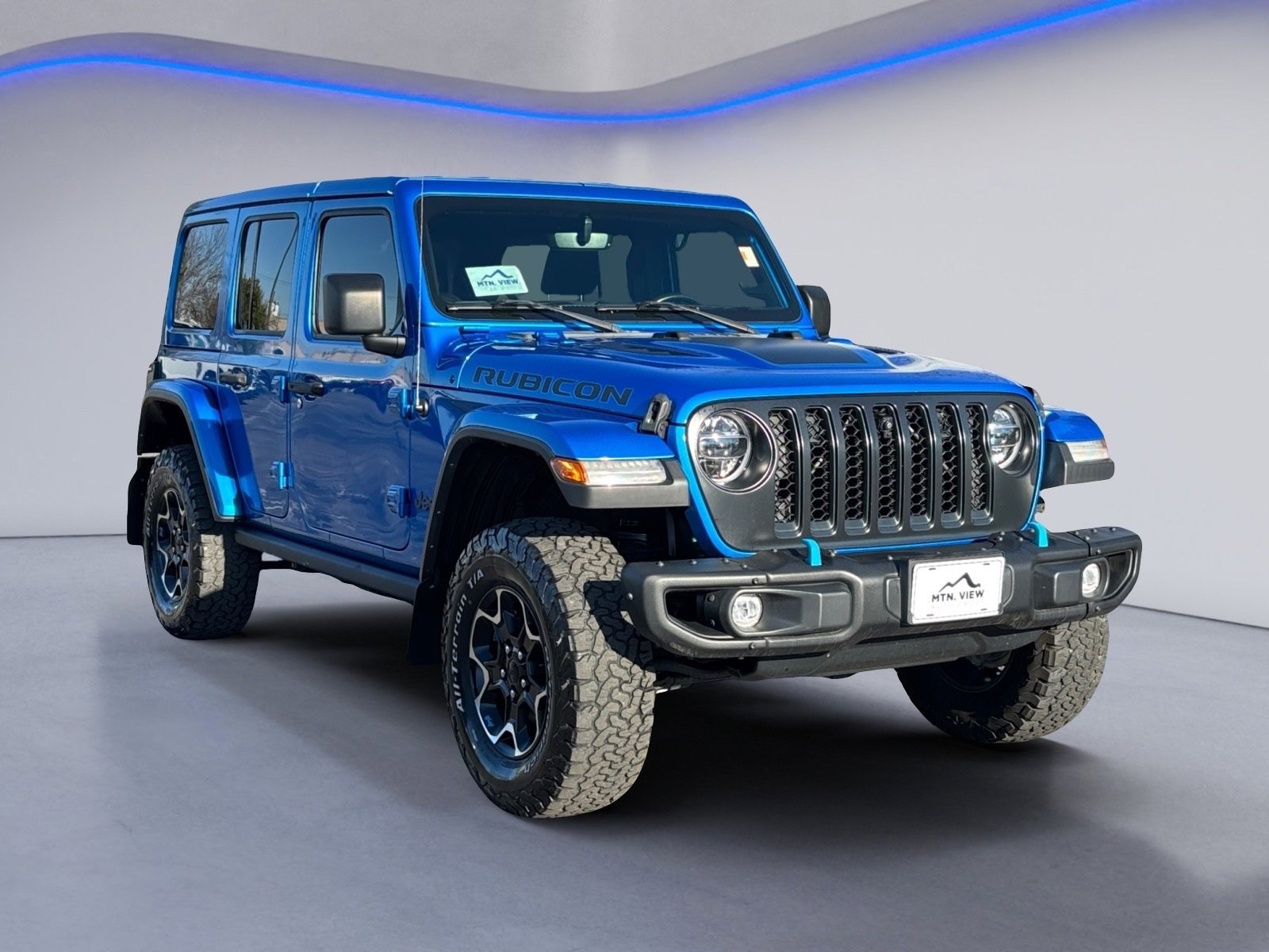 Used 2021 Jeep Wrangler Unlimited Rubicon 4xe w/ Steel Bumper Group image 9