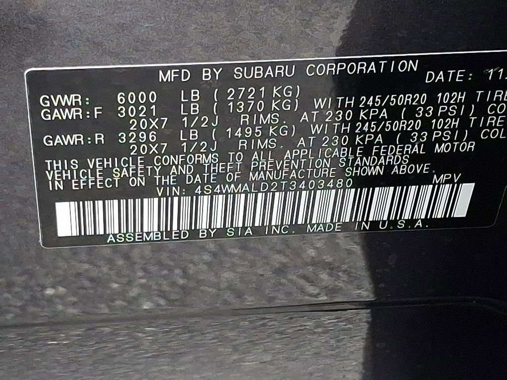 New 2026 Subaru Ascent Bronze Edition image 22