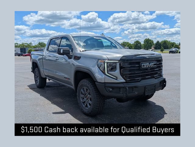 New 2026 GMC Sierra 1500 AT4X w/ LPO, Black Badging Package