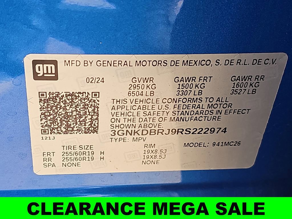 New 2024 Chevrolet Blazer EV LT image 42