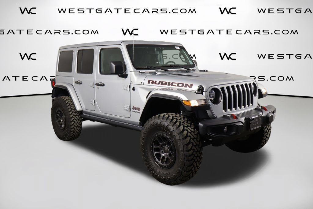 Used 2022 Jeep Wrangler Unlimited Rubicon w/ Xtreme Recon 35" Tire Package AWD/4WD image 45