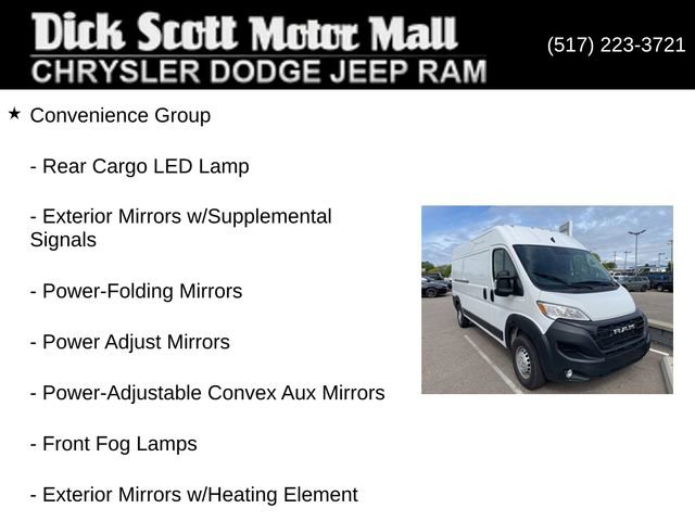 Used 2025 RAM ProMaster 2500 w/ Convenience Group FWD image 4