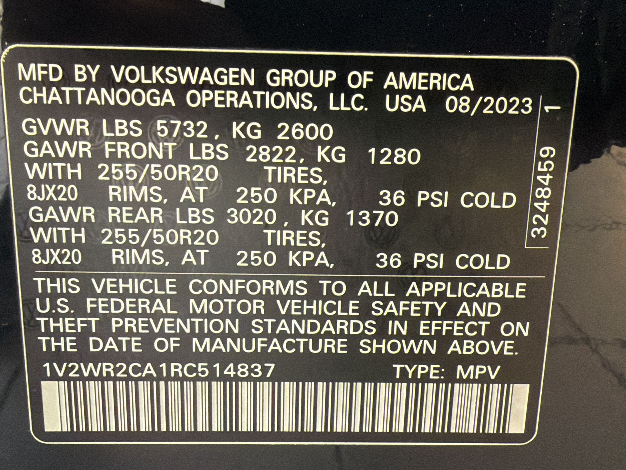 Used 2024 Volkswagen Atlas SE FWD image 26