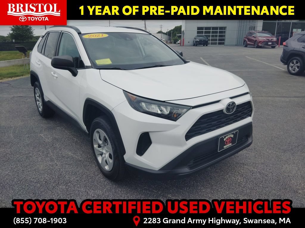 Certified 2021 Toyota RAV4 LE AWD/4WD image 1