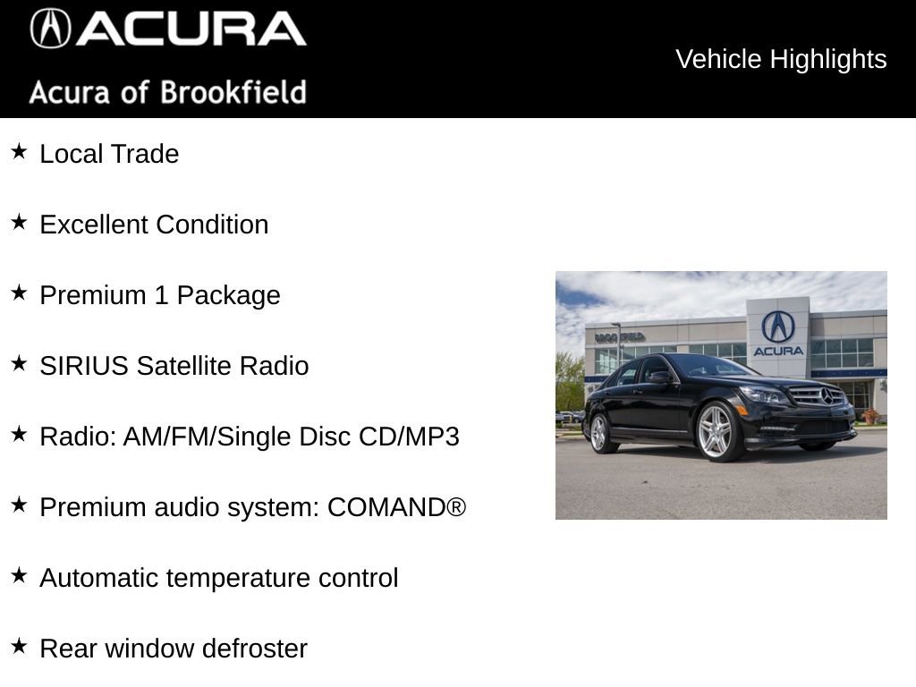 Used 2011 Mercedes-Benz C 300 4MATIC Sedan image 4