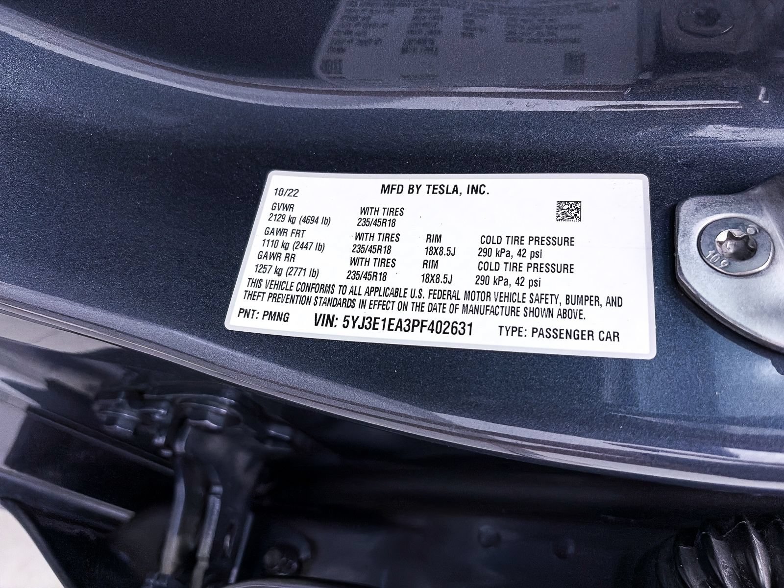Used 2023 Tesla Model 3 Standard Range RWD image 34