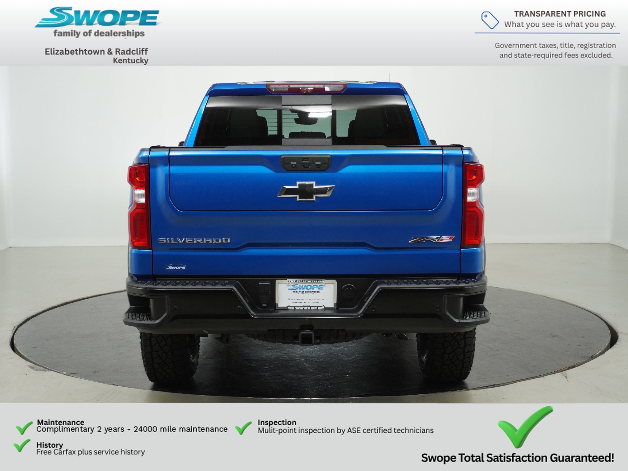 Used 2022 Chevrolet Silverado 1500 ZR2 w/ Technology Package AWD/4WD image 4