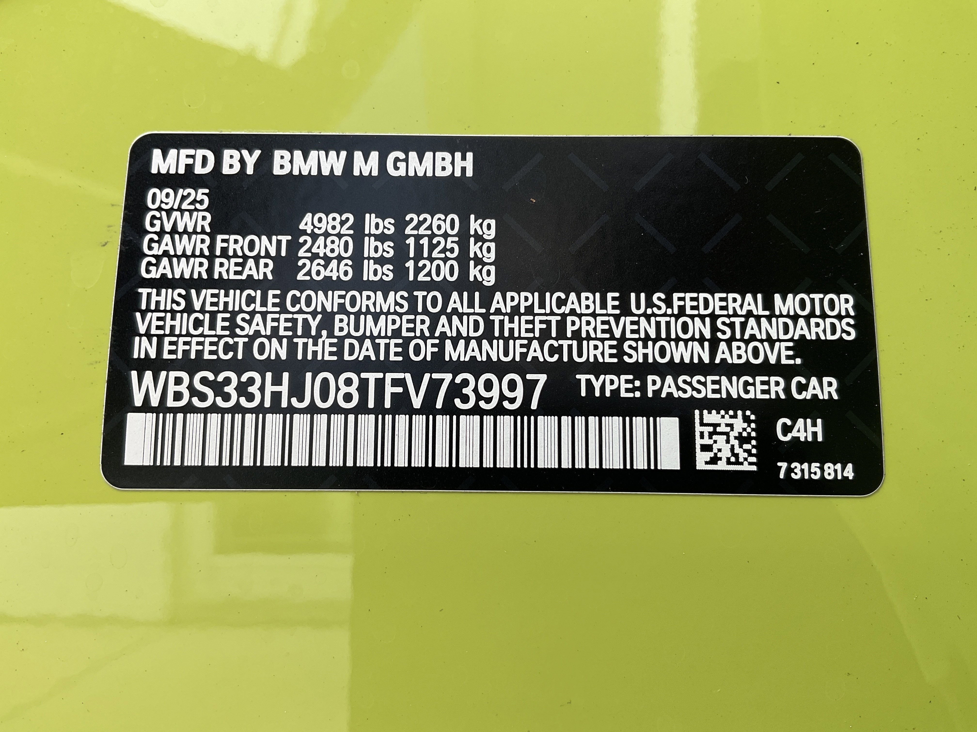 New 2026 BMW M3 Competition w/ M Driver's Package image 36