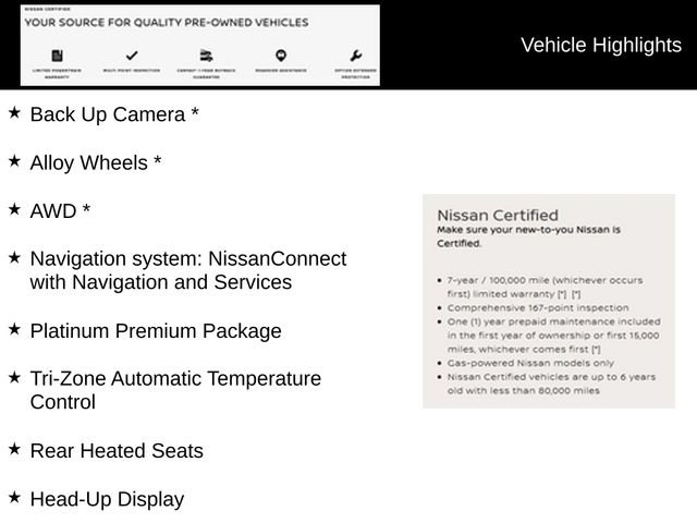 Certified 2024 Nissan Rogue Platinum w/ Platinum Premium Package AWD/4WD image 9