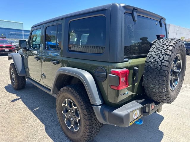 Used 2023 Jeep Wrangler Unlimited Rubicon 4xe w/ Steel Bumper Group AWD/4WD image 7