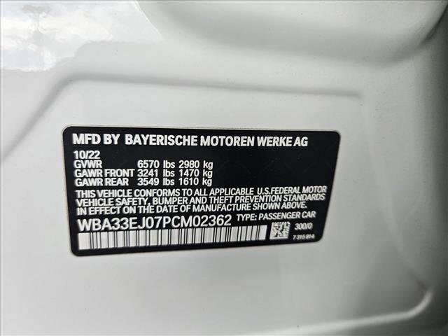 Used 2023 BMW 760i xDrive AWD/4WD image 23