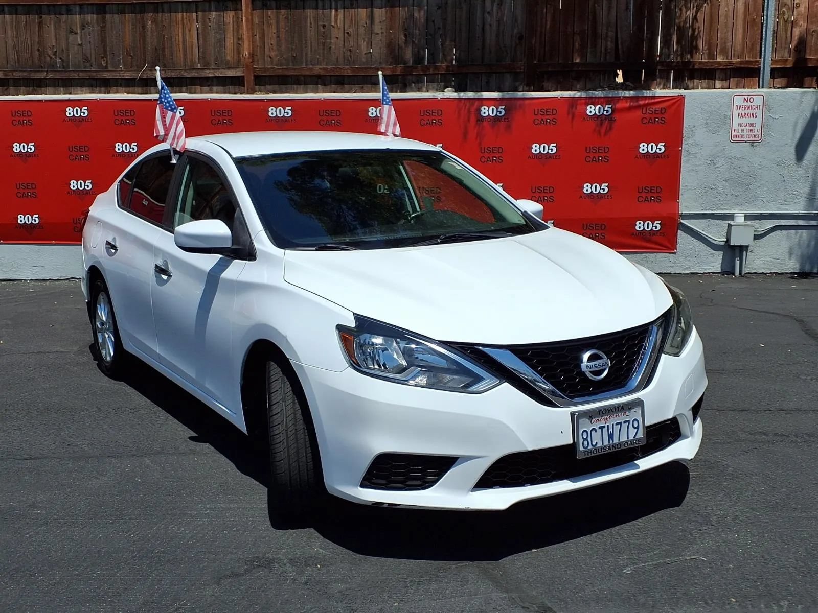Used 2018 Nissan Sentra SV FWD image 1