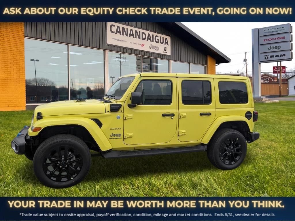 New 2024 Jeep Wrangler Unlimited Sahara w/ Safety Group AWD/4WD image 2